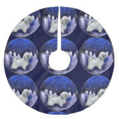 Havanese kerst kerstboom rok (Voorkant)