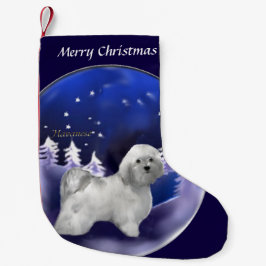 Havanese kerst kleine kerstsok