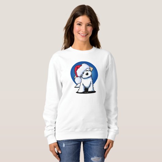 Havanese Kerst T-shirt (Voorkant volledig)