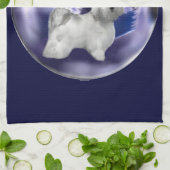 Havanese kerst theedoek (Gevouwen)