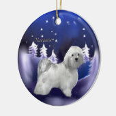 Havanese kerstcadeaus Ornament (Links)