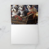 Havanese Kerstfeest Seizoen Kaart (Binnen)
