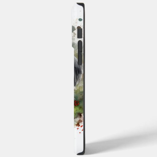 Havanese Kerstkrans Feestelijke Pup Case-Mate iPhone Case (Achterkant / Links)