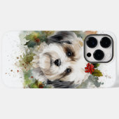 Havanese Kerstkrans Feestelijke Pup Case-Mate iPhone Case (Achterkant (horizontaal))