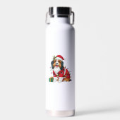 Havanese Kerstverlichting Kerstman Havanese Hond K Waterfles (Voorkant)