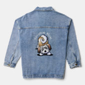 Havanese KiniArt Denim Jas Denim Jacket (Achterkant)