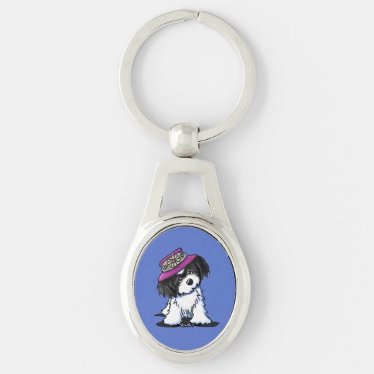 Havanese KiniArt Sleutelhanger (Voorkant)