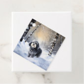 Havanese laat het sneeuwen Kerstmis Bedankjes Labels (In situ)