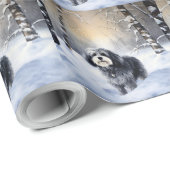 Havanese laat het sneeuwen Kerstmis Cadeaupapier (Rol Hoek)