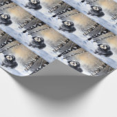 Havanese laat het sneeuwen Kerstmis Cadeaupapier (Hoek)