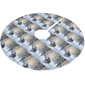 Havanese laat het sneeuwen Kerstmis Kerstboom Rok (Gekanteld)