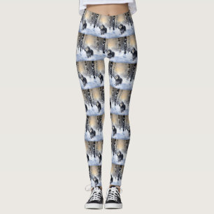 Havanese laat het sneeuwen Kerstmis Leggings