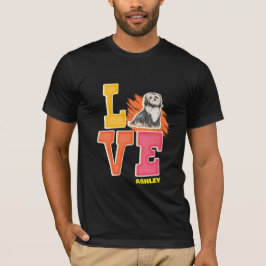 Havanese liefhebbers schattige kleur t-shirt