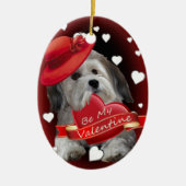Havanese Love Keramisch Ornament (Voorkant)