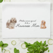 Havanese mam Kitchen Towel Theedoek (Gevouwen)
