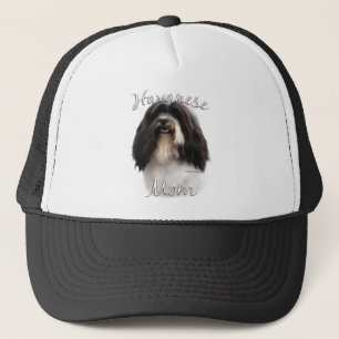 Havanese mama 2 trucker pet