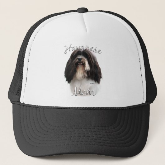 Havanese mama 2 trucker pet (Voorkant)