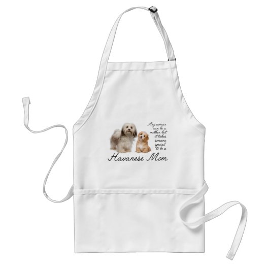 Havanese mama Apron Standaard Schort (Voorkant)