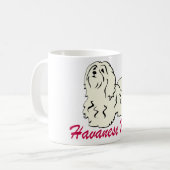 Havanese mama koffiemok (Voorkant links)