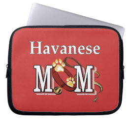 Havanese mama laptop sleeve