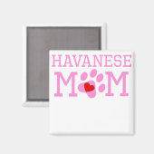 Havanese mama magneet (Voorkant / Achterkant)