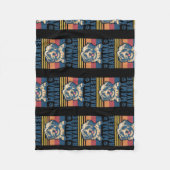 Havanese Mama Mother Retro Gifts Dog Mom  Fleece Deken (Voorkant)