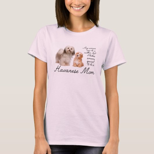 Havanese mama T-Shirt (Voorkant)