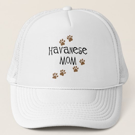 Havanese mama trucker pet (Voorkant)