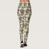 Havanese met Paaseieren Leggings (Achterkant)