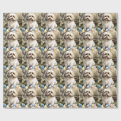 Havanese met Pasen Eieren Cadeaupapier (Vlak)