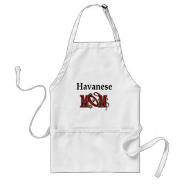 Havanese-moeder cadeaus standaard schort