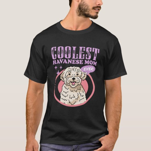 Havanese Moeder Hondeneigenaar Havanese 2 T-shirt (Voorkant)