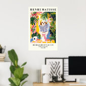 Havanese op Toiletprint - Matisse Stijl Badkamer Poster (Thuiskantoor)