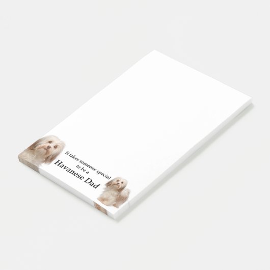Havanese pa Post-It Notes (Schuin)