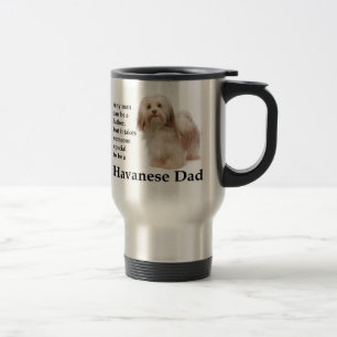 Havanese pap Travel Mug Reisbeker
