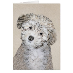Havanese papaverschilderijen - Kute Original Dog A