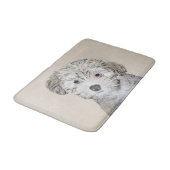 Havanese papaverschilderijen - Kute Original Dog A Badmat (Gekanteld)