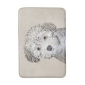 Havanese papaverschilderijen - Kute Original Dog A Badmat (Voorkant Verticaal)