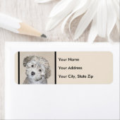 Havanese papaverschilderijen - Kute Original Dog A Etiket (Insitu)