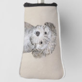 Havanese papaverschilderijen - Kute Original Dog A Golfheadcover (Draai 90)