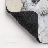 Havanese papaverschilderijen - Kute Original Dog A Muismat (Hoek)