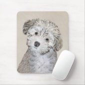 Havanese papaverschilderijen - Kute Original Dog A Muismat (Met muis)