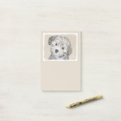 Havanese papaverschilderijen - Kute Original Dog A Post-it® Notes (Op bureau)