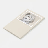 Havanese papaverschilderijen - Kute Original Dog A Post-it® Notes (Schuin)