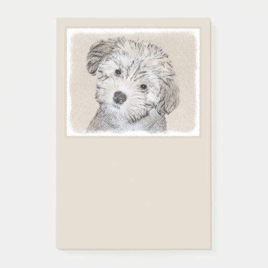 Havanese papaverschilderijen - Kute Original Dog A Post-it® Notes (Voorkant)