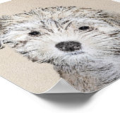 Havanese papaverschilderijen - Kute Original Dog A Poster (Hoek)