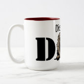 Havanese Personalized Peking Dad Tweekleurige Koffiemok (Links)