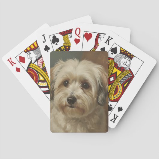 Havanese Pokerkaarten (Achterkant)