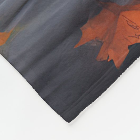 Havanese pompoenen Halloween eng Fleece Deken (Hoek)