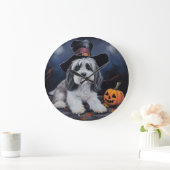 Havanese pompoenen Halloween eng Grote Klok (Huis)